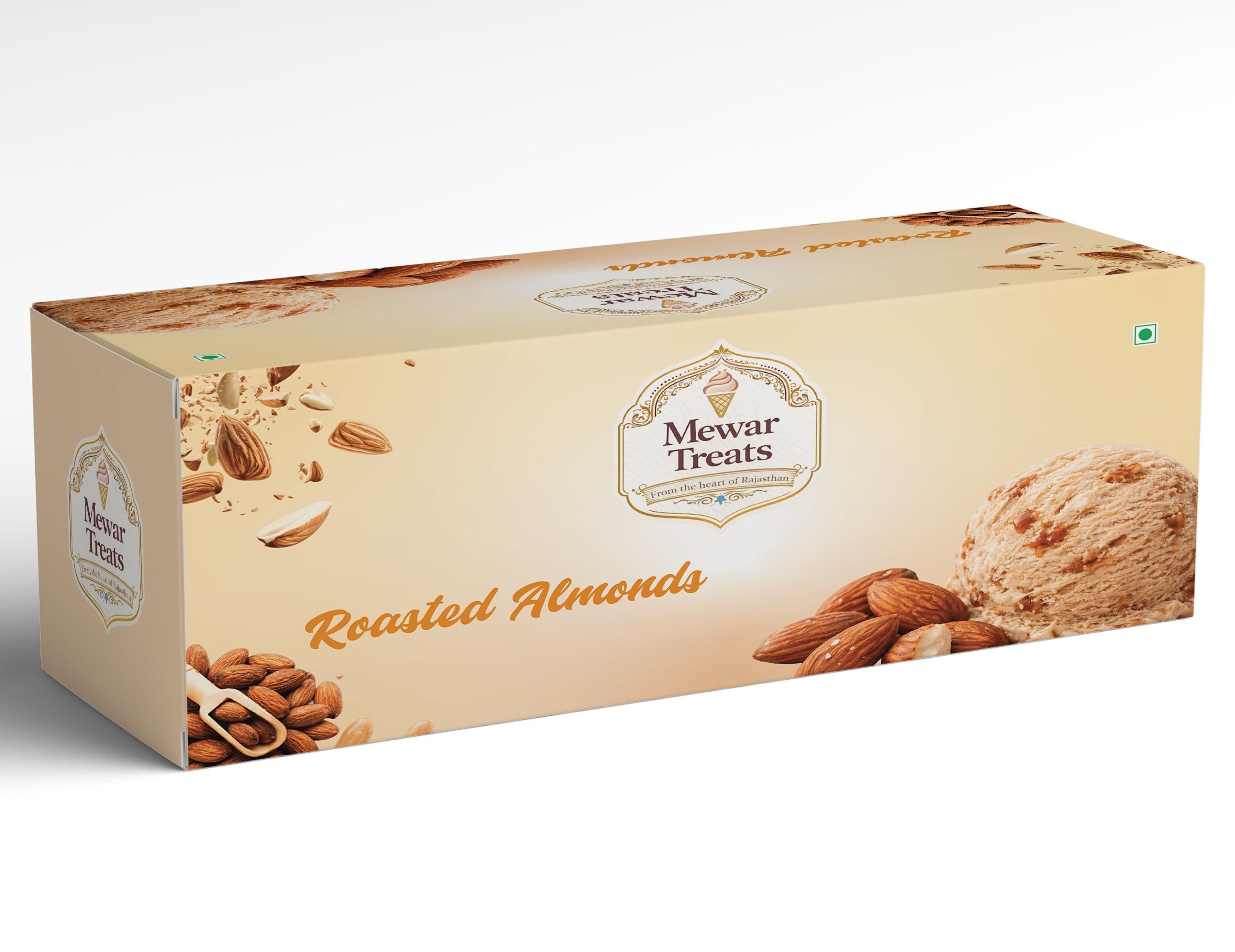 Roasted Almonds - Premium roasted almonds blended to perfection in a creamy base.
